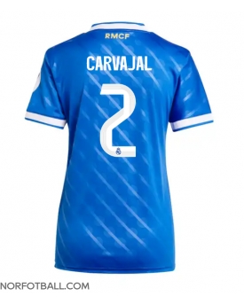 Billige Fotballdrakt Real Madrid Daniel Carvajal #2 Replika Tredjedrakt Dame 2025-26 Kortermet Billige Fotballdrakt Real Madrid Daniel Carvajal #2 Replika Tredjedrakt Dame 2025-26 Kortermet